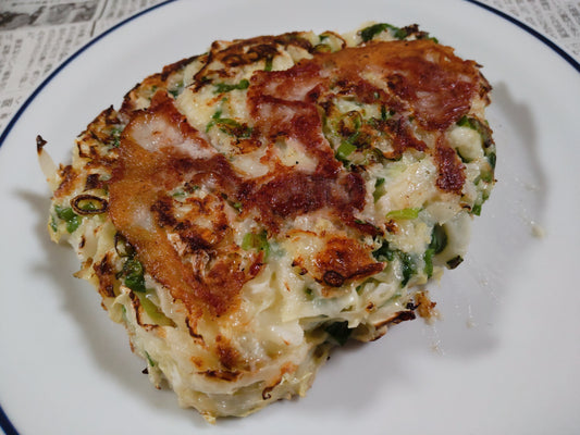 米粉お好み焼きの写真