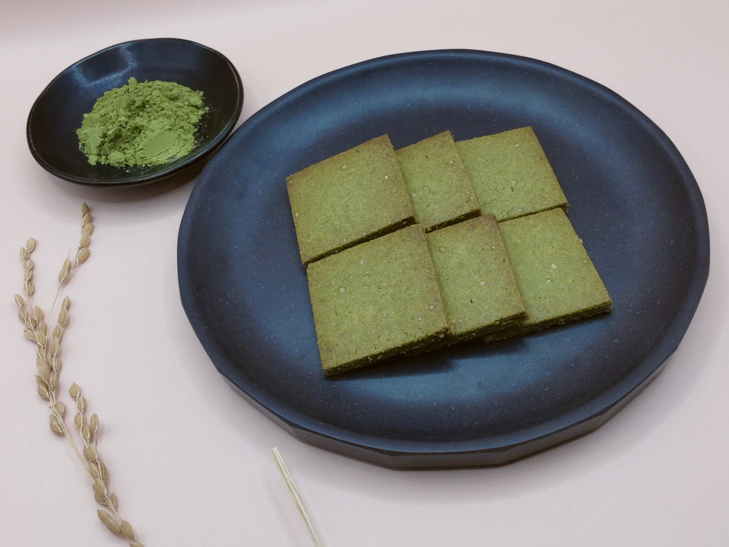 しろとみどり®米粉クッキー(抹茶)