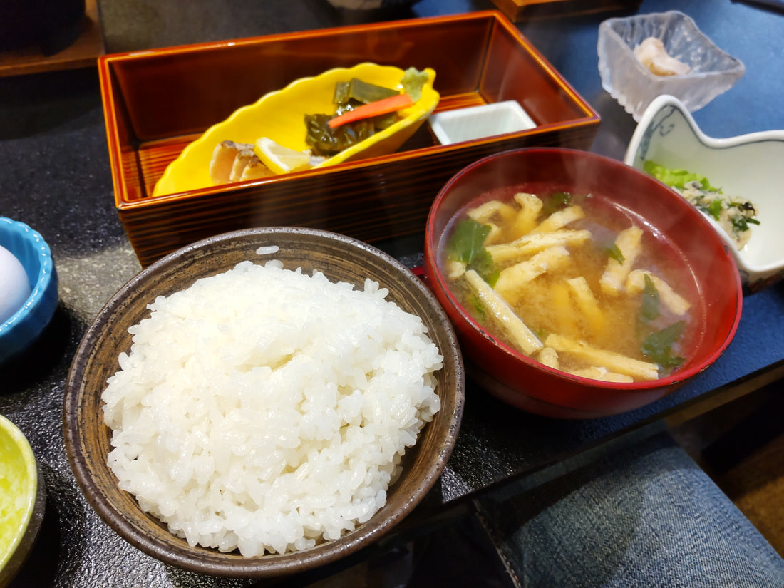 お米を中心とした食事