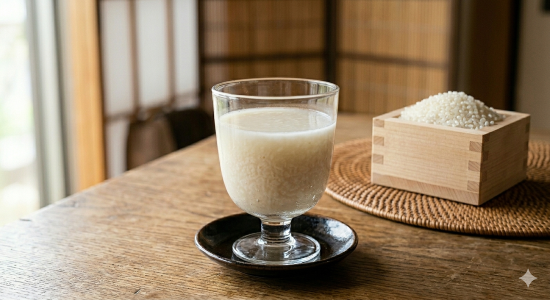 麹甘酒の画像です。